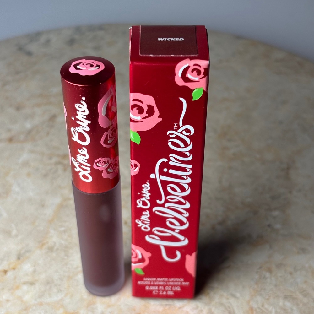 NIB Lime Crime WICKED Velvetines Liquid Lipstick